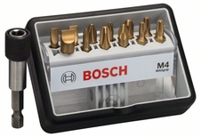 Bosch (12+1)dílná sada šroubovacích bitů Robust Line, M Max Grip