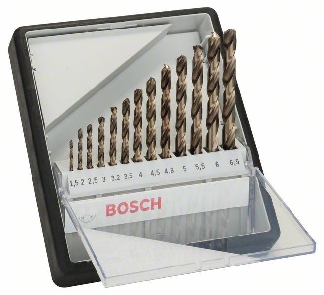 Bosch Sada vrtáků do kovu Robust Line HSS-Co, 13dílná