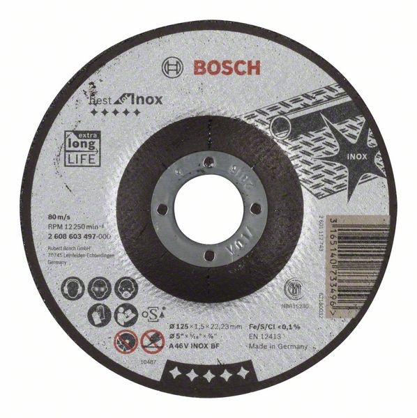 Bosch Dělicí kotouč profilovaný Best for Inox