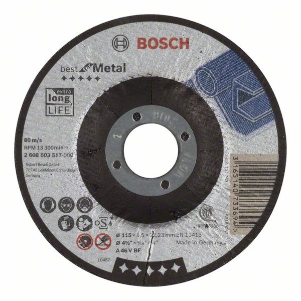 Bosch Dělicí kotouč profilovaný Best for Metal