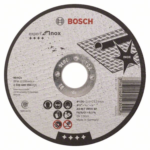 Bosch Dělicí kotouč rovný Expert for Inox
