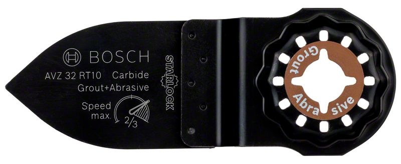 Bosch RIFF AVZ 32 RT10 - Karbidový ponorný pilový list s tvrdokovovými zrny (balení 1 kus)