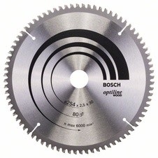 Pilový kotouč PRO Wood pro okružní pilu, 254 × 2,5 × 30 mm, T80 - bh_3165140314466.jpg
