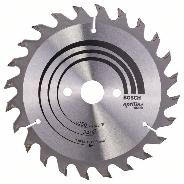 Pilový kotouč PRO Wood pro okružní pilu, 150 × 2,4 × 20 mm, T24 - bh_3165140193863.jpg
