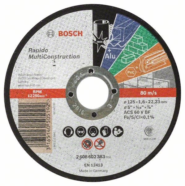 Bosch Dělicí kotouč rovný Rapido Multi Construction