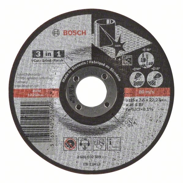 Bosch Dělicí kotouč 3 v 1