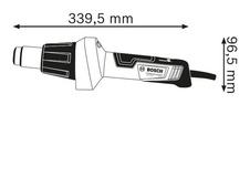 Bosch GHG 20-60 Professional   Horkovzdušná pistole - heat-gun-ghg-20-60-167366-167366