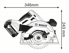 Bosch GKS 18V-57 - Akumulátorová okružní pila (bez akumulátoru a nabíječky) - o216822v16_GKS_18-V-LI-R_5-0Ah_PAP
