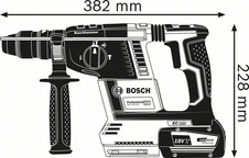 Bosch GBH 18V-26 F Professional  2x 6,0 Ah (Rychlovýměnné sklíčidlo 13 mm) - o228574v16_GBH_18V-26_F (1)