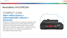 ProCORE18V 4.0Ah Professional, - PRO 4