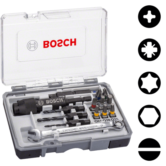 Bosch 20dílná sada šroubovacích bitů Drill&Drive 