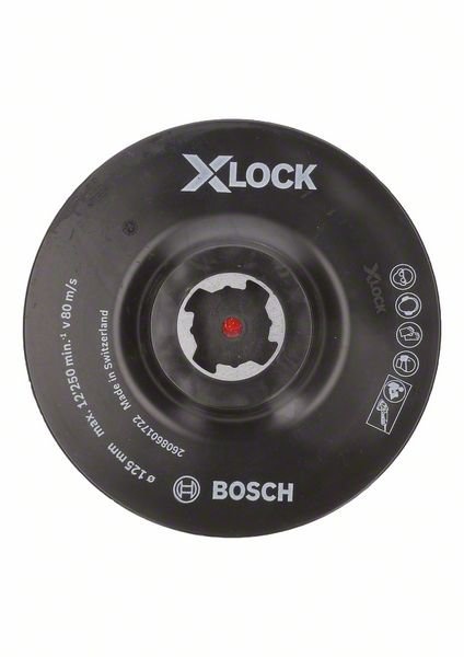 Opěrné talíře systému X-LOCK s upínacím systémem se suchým zipem