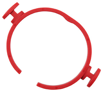 Flex SH-FC 32 - Clip-rychloupínací kroužek červený