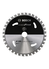 Pilový kotouč PRO Steel cordless pro akumulátorovou okružní pilu, 160 × 1,6 × 20 mm - 2608837749_bo_pro_u_f_1 (1)