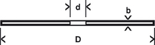 Plochý řezný kotouč Standard for Inox systému X-LOCK 115×1×22,23 mm - Skizze8_1 (2)