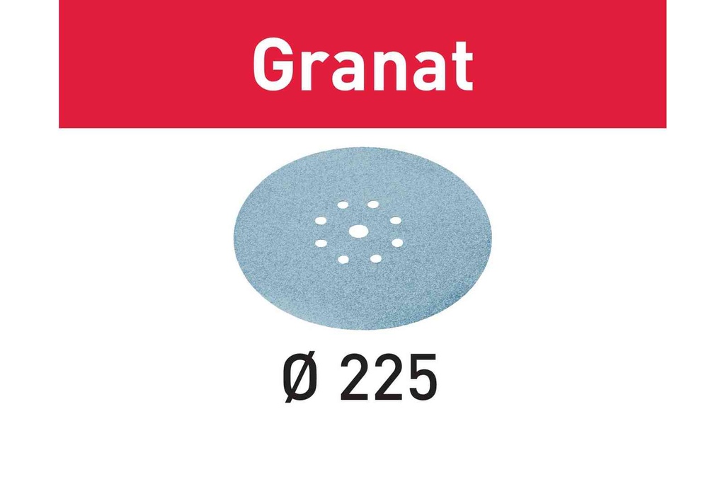 Festool Granat STF D225/8 P40 GR/25 Brusné kotouče