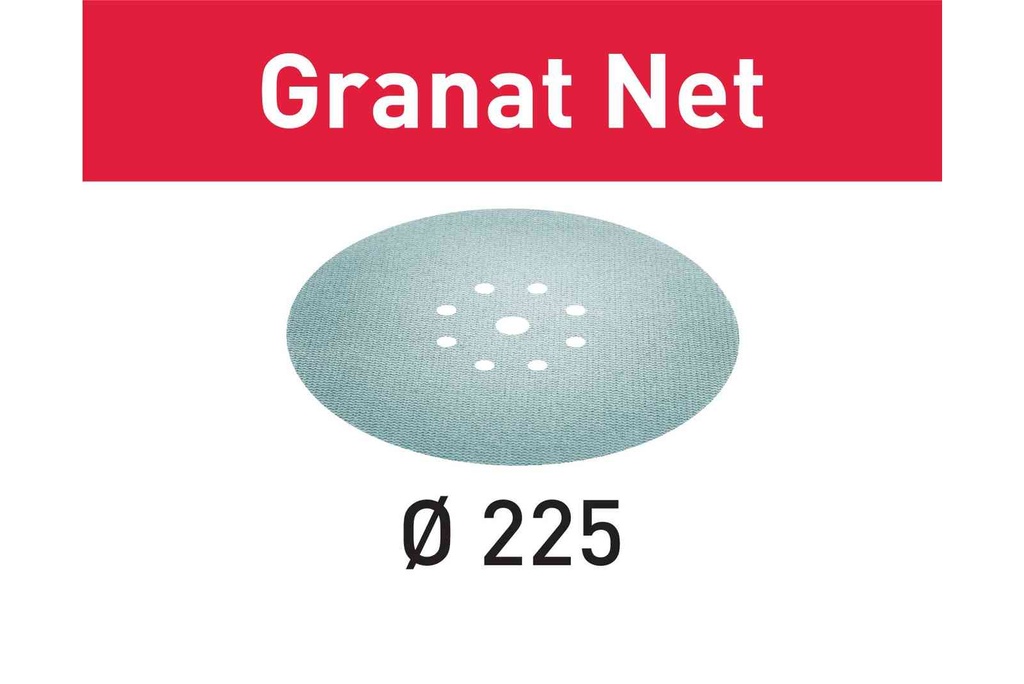 Festool STF D225 P80 GR NET/25 - Brusivo s brusnou mřížkou Granat Net