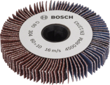 Bosch Lamelový brusný váleček 10mm, zrnitost 80