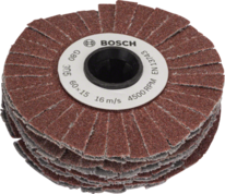Bosch Flexibilní brusný váleček 15mm, zrnitost 80