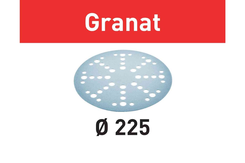 Festool STF D225/128 P100 GR/25 - Brusné kotouče Granat