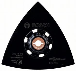 Bosch Carbide RIFF MAVZ 116 RT4 - Karbidová brusná deska s tvrdokovovými zrny (balení 1 kus)