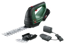 Bosch AdvancedShear 18V-10 - Akumulátorové nůžky na keře a na trávu (včetně aku a nabíječky) 
