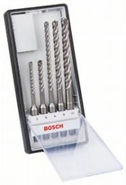 Bosch 5ks sada vrtáků SDS plus-7X;5/6/6/8/10mm