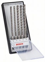 Bosch 5dílná sada vrtáků do kladiv SDS plus-7X 6/6/8/8/10 mm 