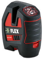 Flex ALC 3/1-G/R - Samonivelační křížový laser s funkcí pro spojení s přijímačem