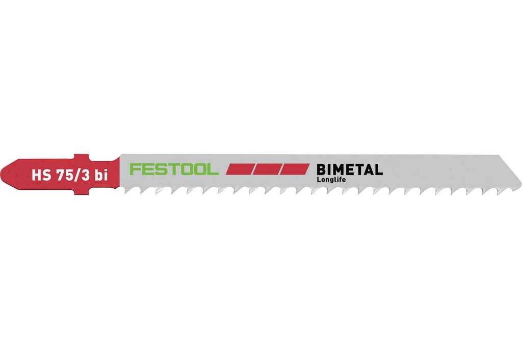 Festool PLASTICS SOLID MATERIAL HS 75/3 BI/5 - Pilové plátky