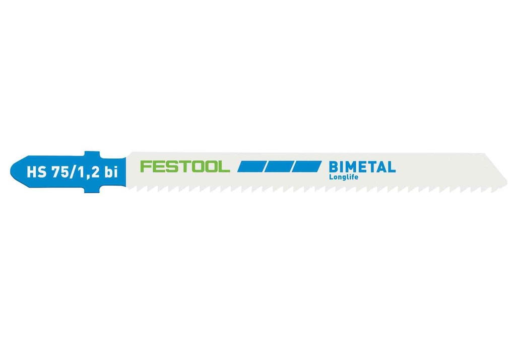 Festool METAL STEEL/STAINLESS STEEL HS 75/1,2 BI/5 - Pilové plátky