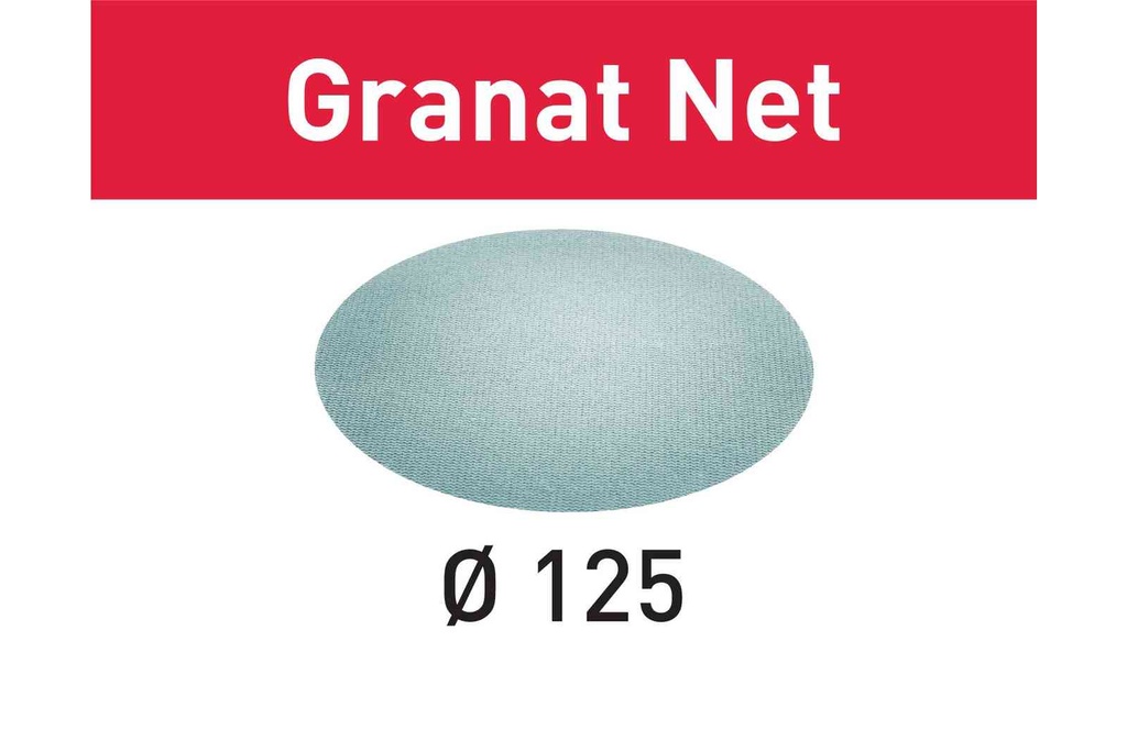 Festool STF D125 P240 GR NET/50 - Brusivo s brusnou mřížkou Granat Net