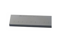 Měřítko ocelové ploché s přesahempopis laserem, povrchová úprava matný zinek, PN 25 1110  2000x50x10 mm KINEX