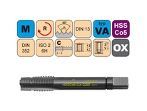 Sadový závitník M3x0,5 I ISO2 HSSCo5 OX DIN 3520290
