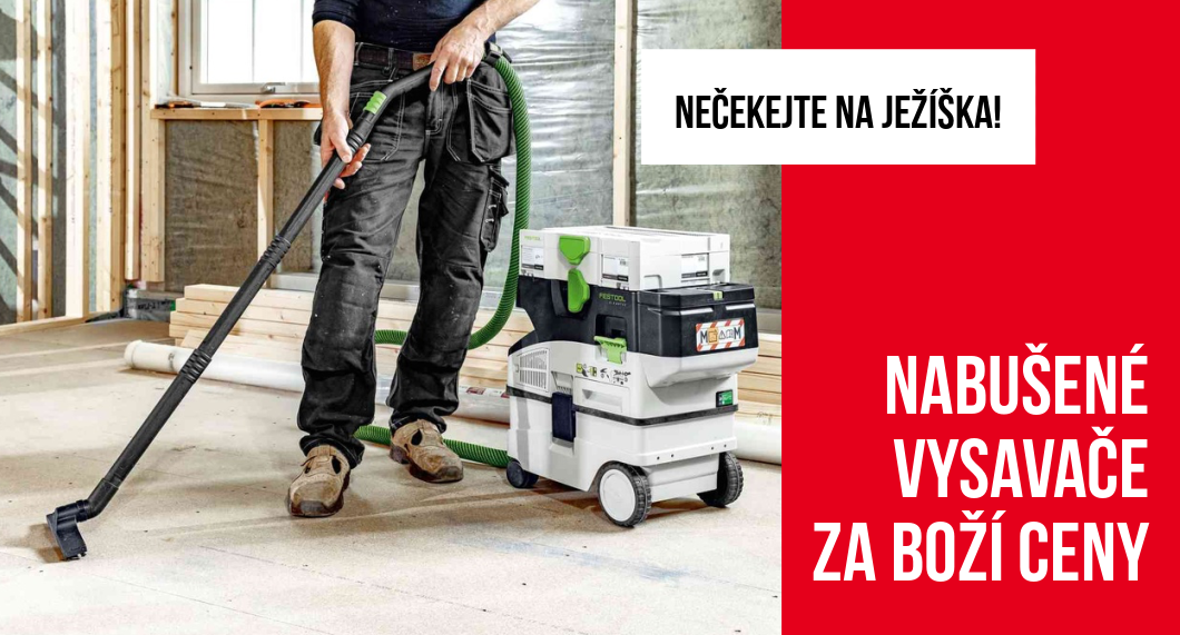 Nečekejte na ježíška, ulovte si pořádný vysavač hned!