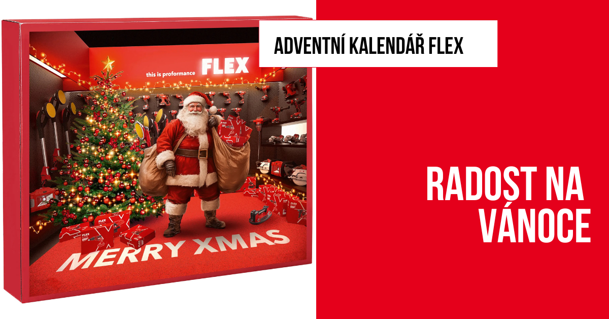 Adventní překvapení pro každého kutíka – FLEX Adventní Kalendář 2025