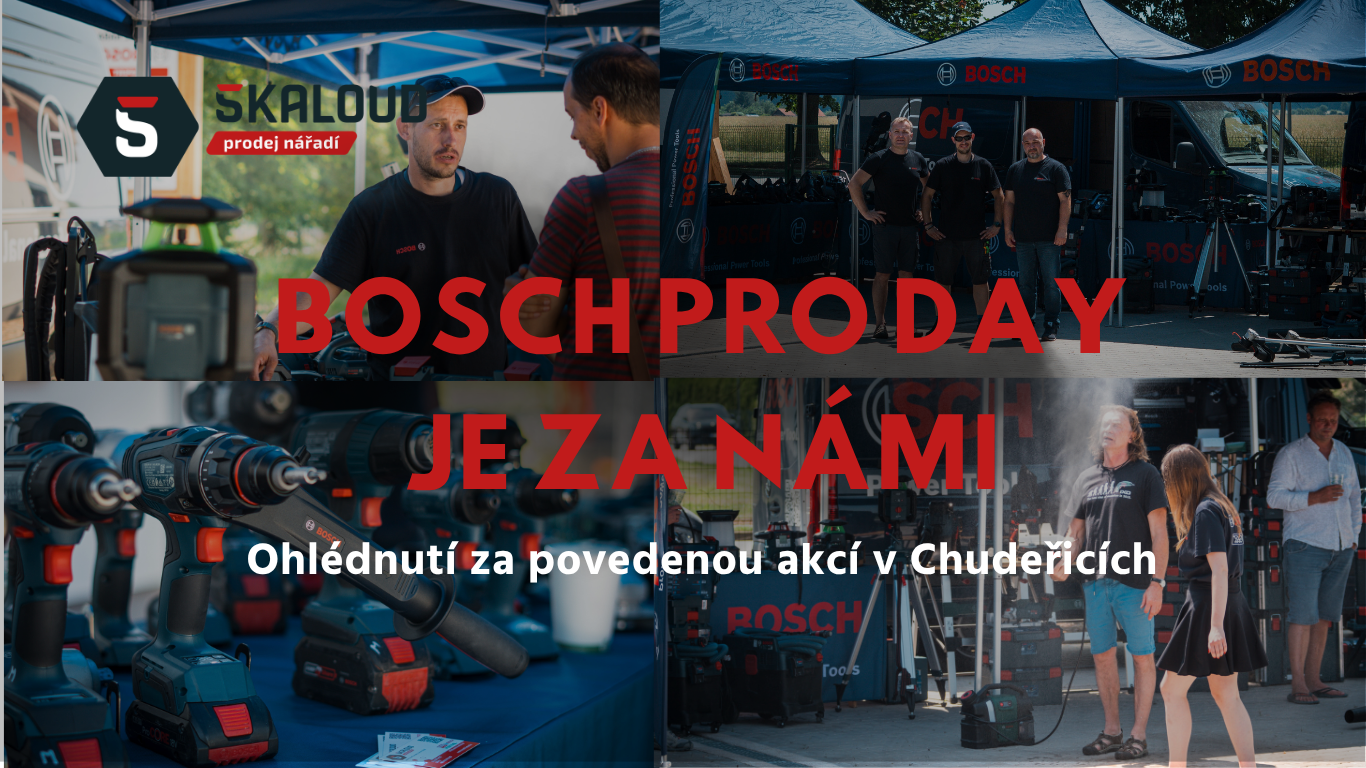 Bosch Pro Day je za námi: Děkujeme, že jste dorazili