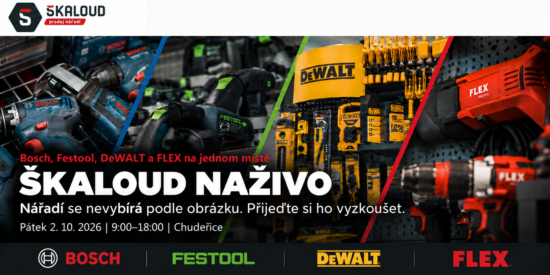 Další předváděcí den je tady – 2. října v Chudeřicích